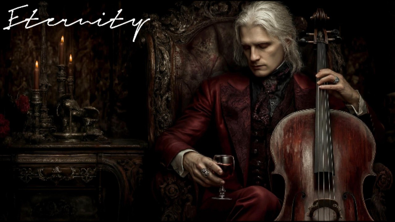 Dark Cello Nocturne & Gothic Neoclassical Ambience🍷Thirst for Eternity