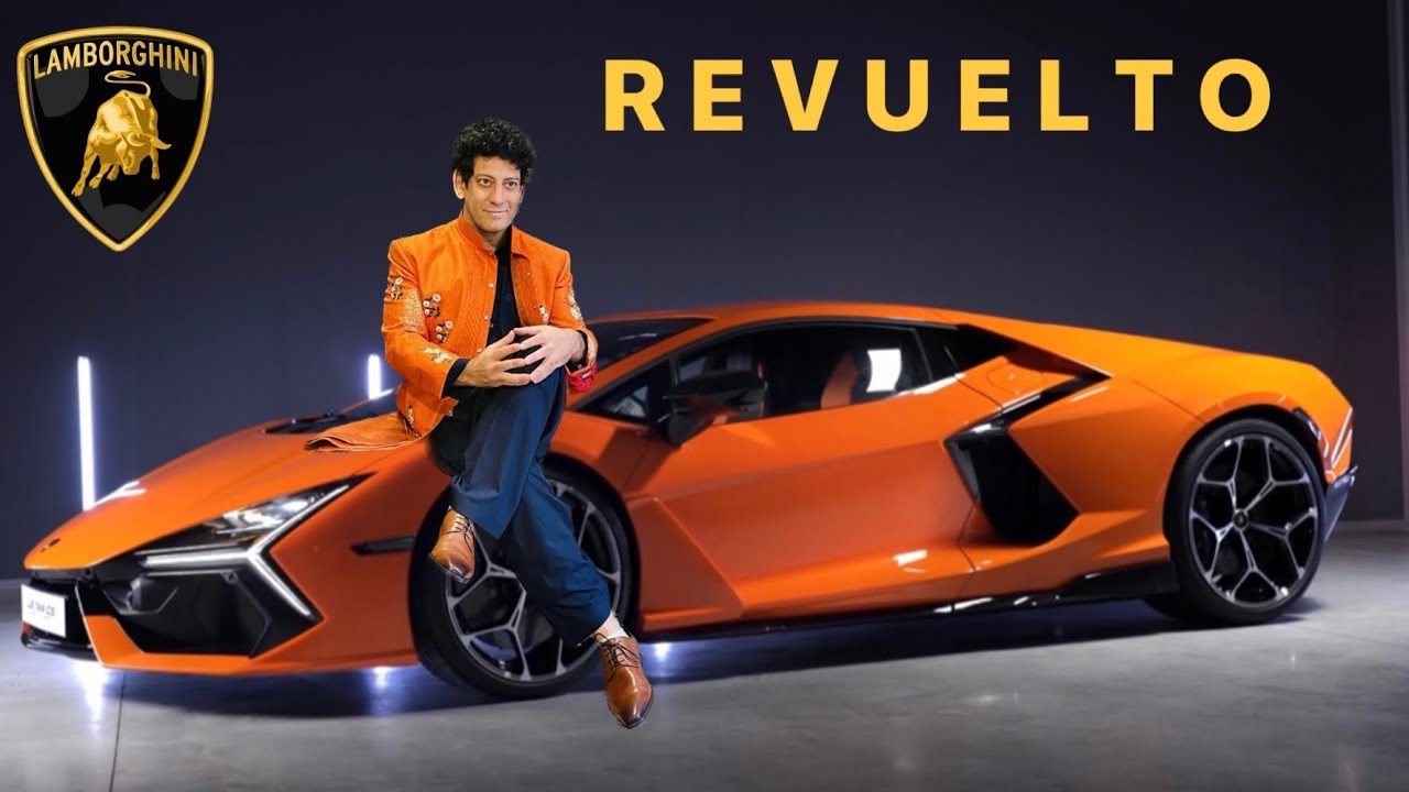 NEW LAMBORGHINI REVUELTO 1000 bhp V12  CAR DESIGN REVIEW