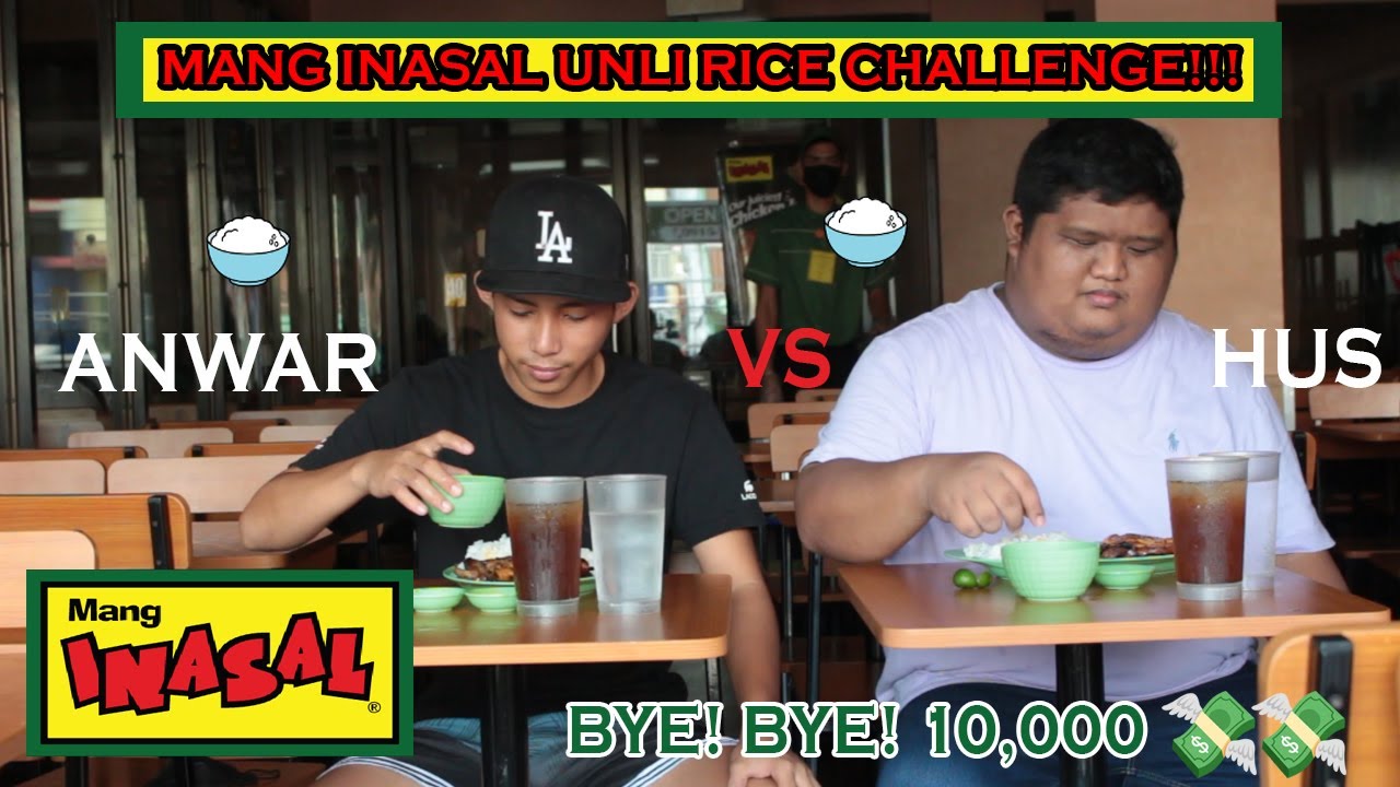 MANG INASAL UNLI RICE CHALLENGE WITH 2.5 CUP PER SERVING || MAKE AN HISTORY IN MANG INASAL