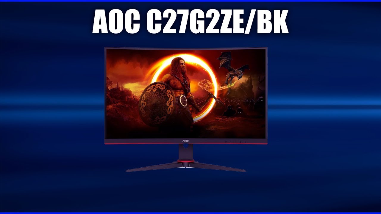 Монитор AOC C27G2ZE/BK