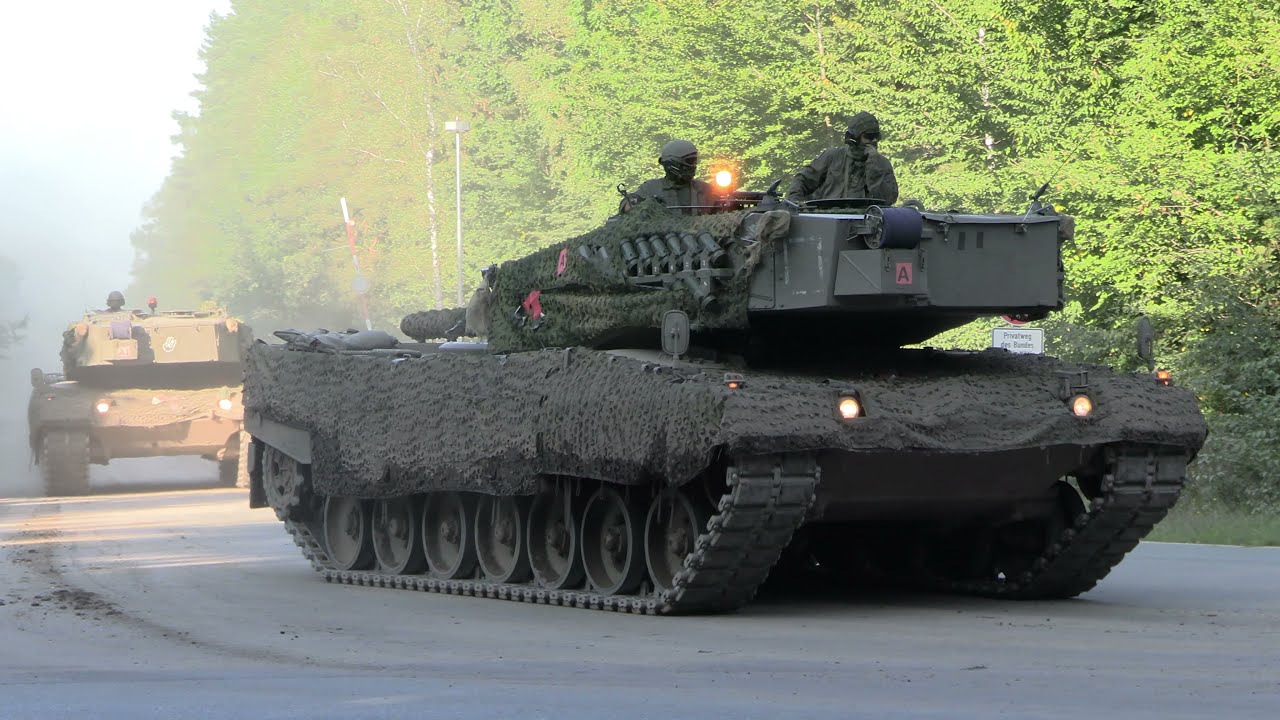 Austrian and German Army in Germany in ACTION ! 4K