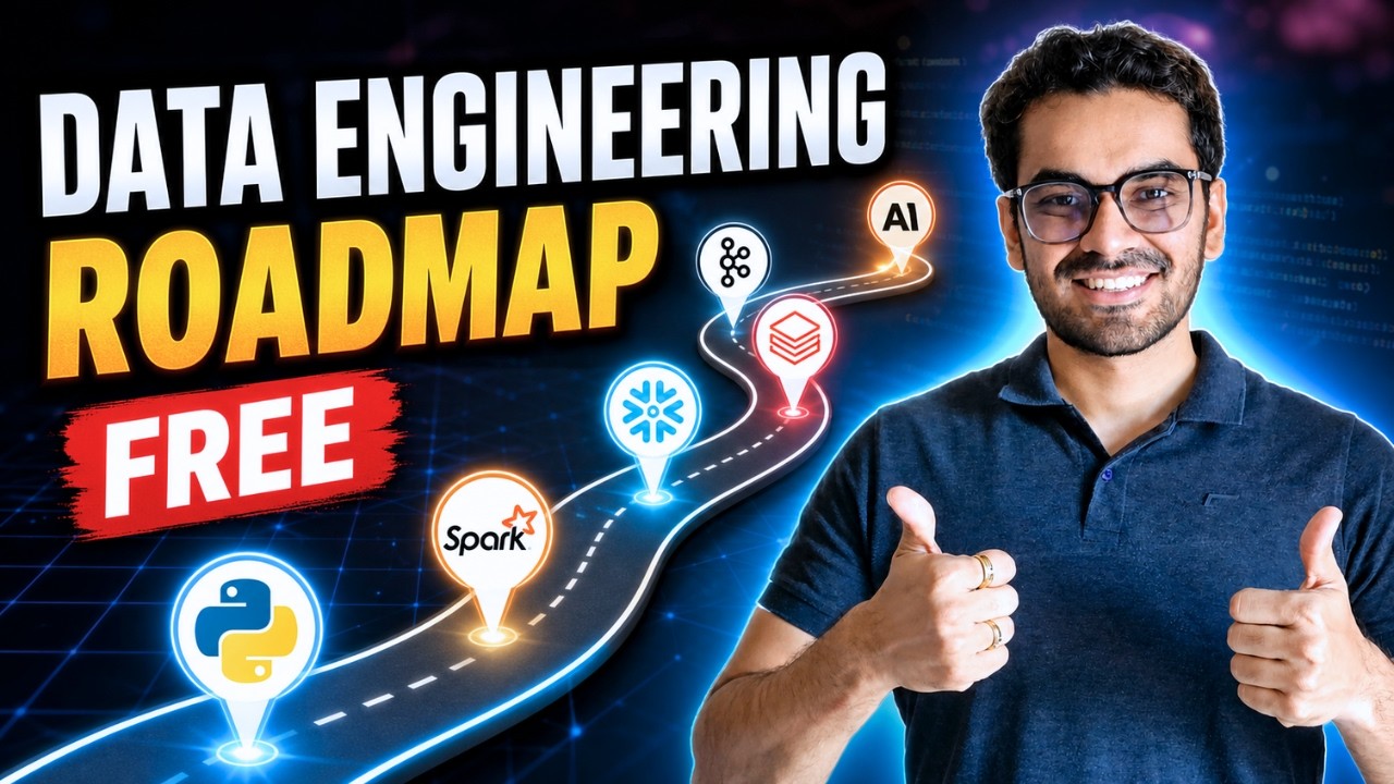 Хватит покупать буткемпы. Используйте этот БЕСПЛАТНЫЙ роадмап по Data Engineering (2026)