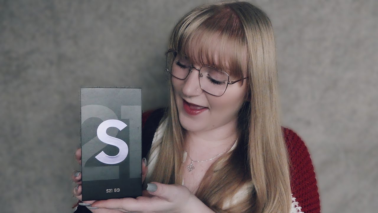 [ASMR] J'ai acheté le Samsung Galaxy S21👀