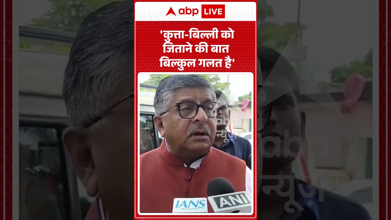 Viral Video : 'कुत्ता बिल्ली को जिताने की बात बिल्कुल गलत है' #shorts #flood