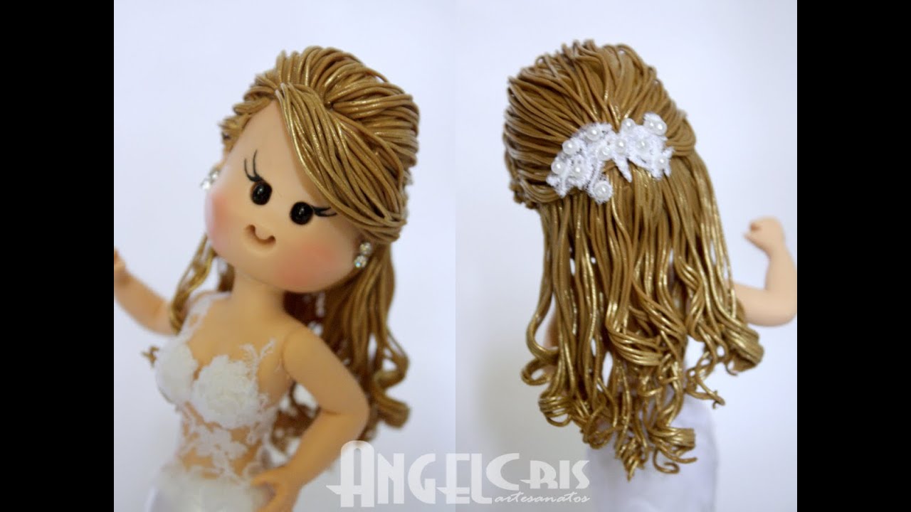 BISCUIT - CABELO LOIRO COM LUZES