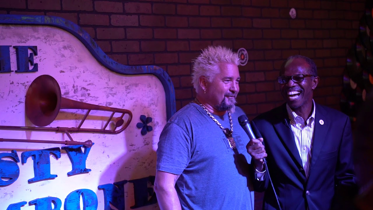 Guy Fieri (Diners, Drive-Ins, and Dives) Visits Hampton, Virginia