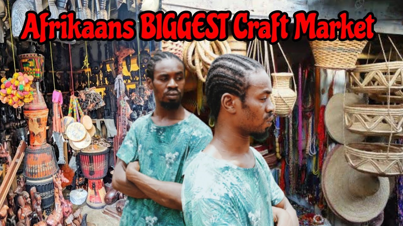 The BIGGEST Craft Market in Africa Lagos, Nigeria/ Not what I Expected