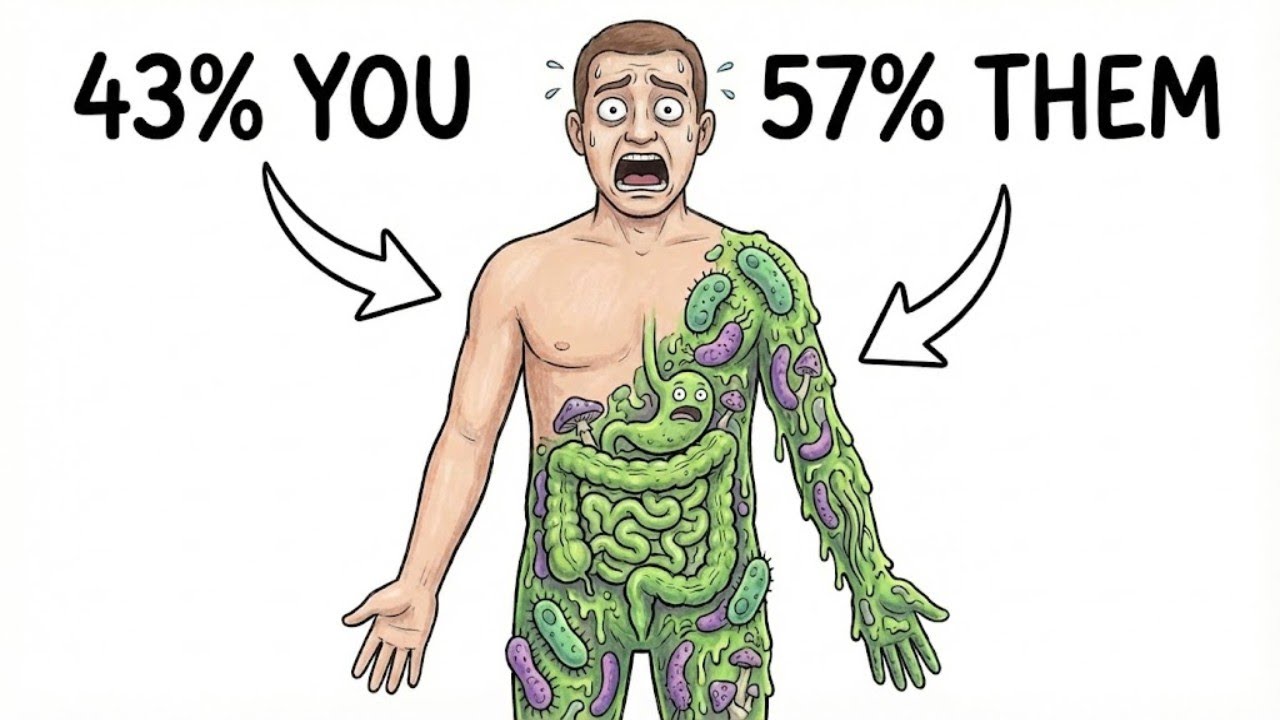 You Are Only 43% Human
