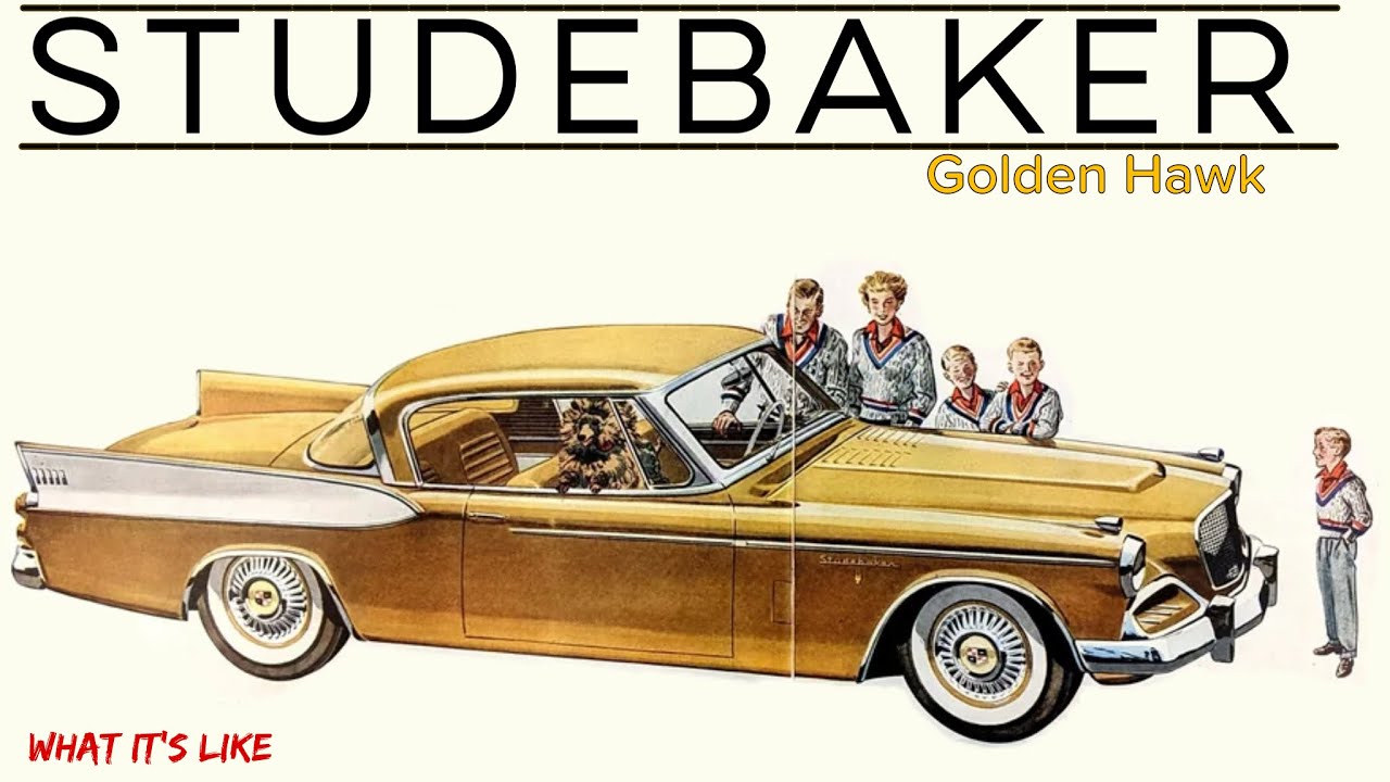 1957 Studebaker Golden Hawk ￼