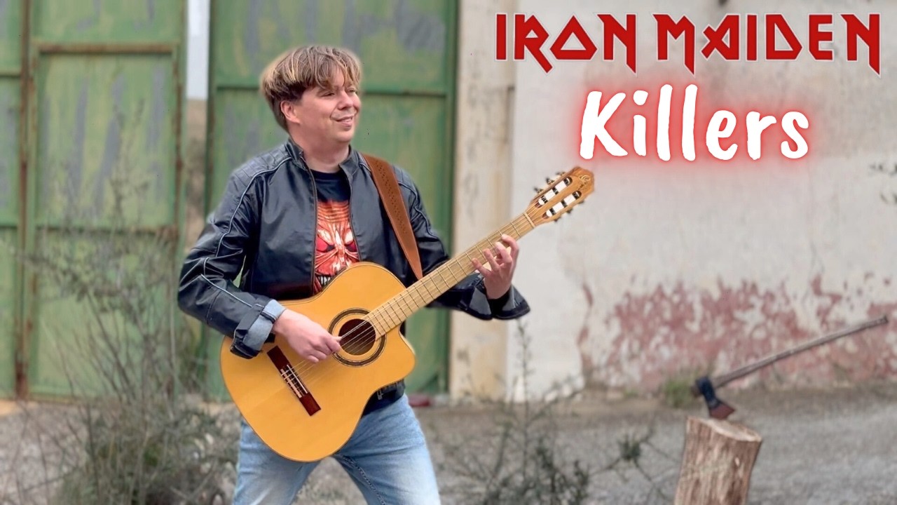 Iron Maiden - Killers (Acoustic) | Guitar Cover by Thomas Zwijsen - Nylon Maiden