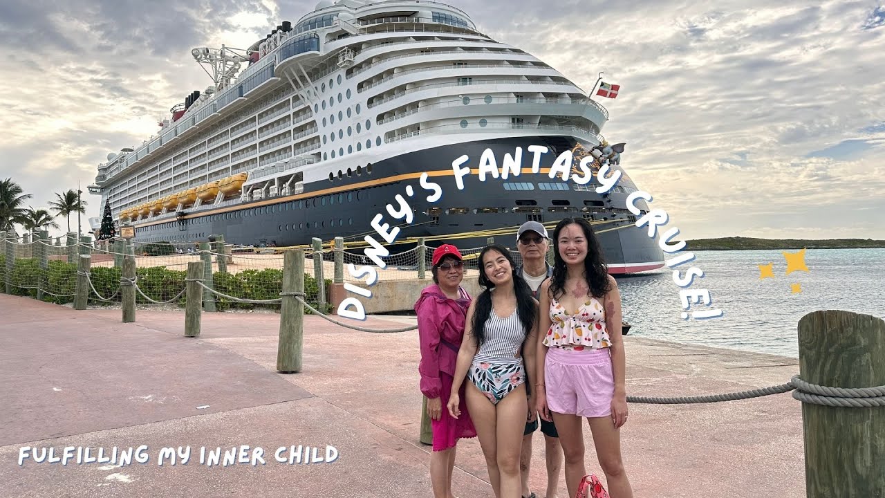 Travel Diary | First Disney Fantasy Cruise! fulfilling my inner child