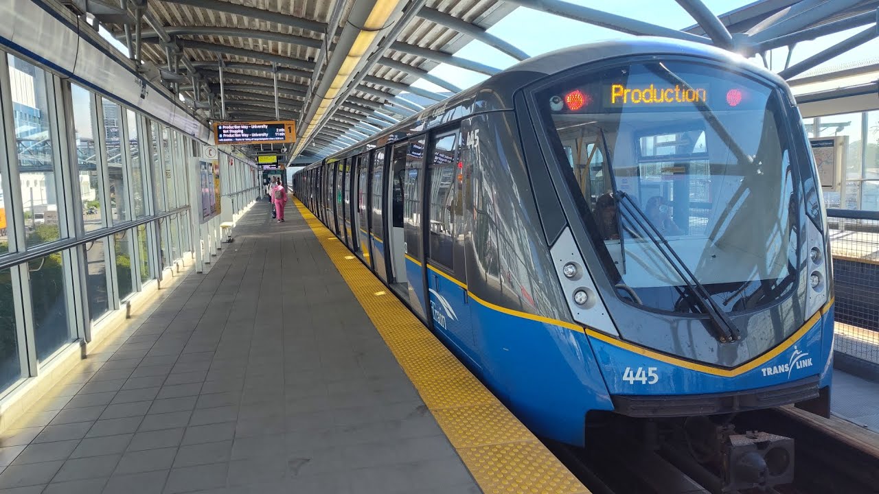 VANCOUVER SKYTRAIN: Sapperton Station (full station tour)