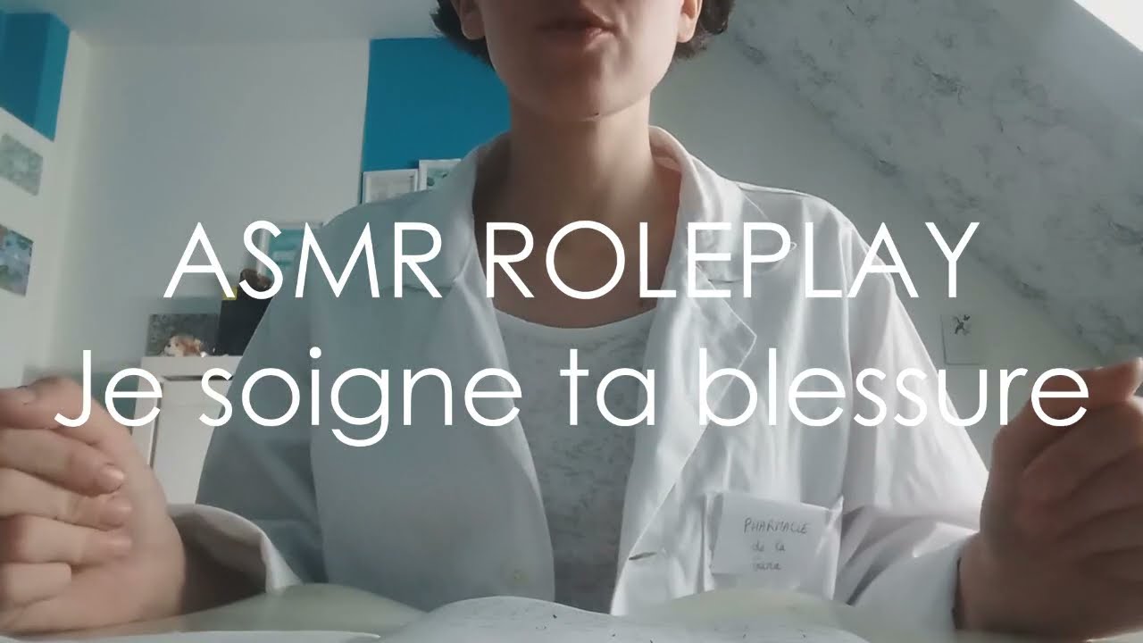 ASMR ROLEPLAY - Tu viens faire soigner ta blessure à la pharmacie ⚕🩹