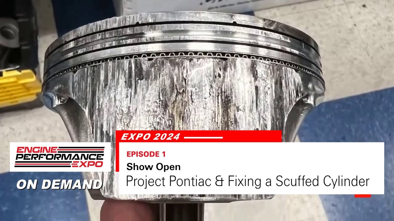 Project Pontiac & Fixing a Scuffed Cylinder (Expo 2024 - Episode 01)