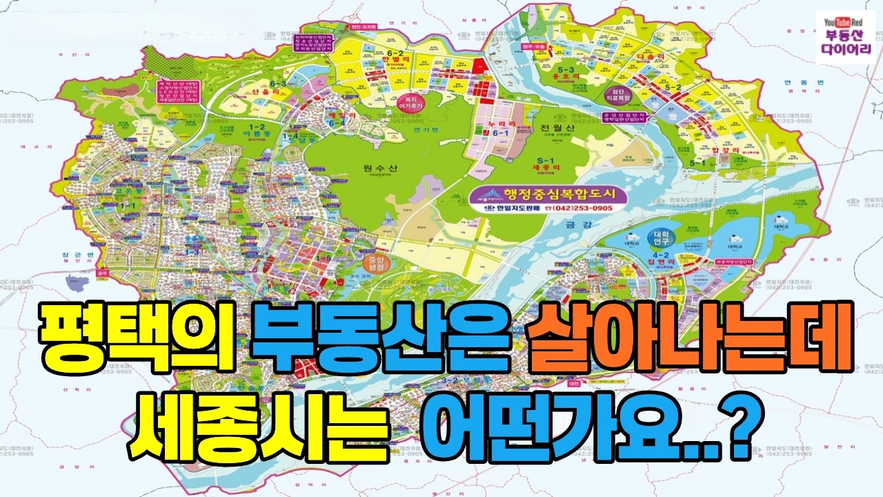 세종은 지금 평택에 비해 부동산이 어때요.? 우린 삼성이 있는데 세종은요..?