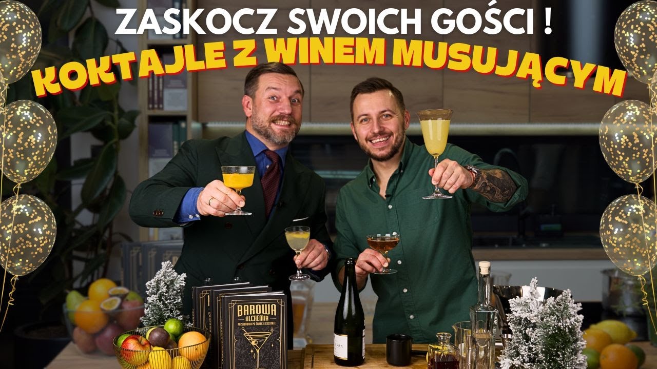 Cocktaile z bąbelkami! Bellini, French 75, Mimoza, Kir Royale! Mieszamy szampany, prosecco i cavę!