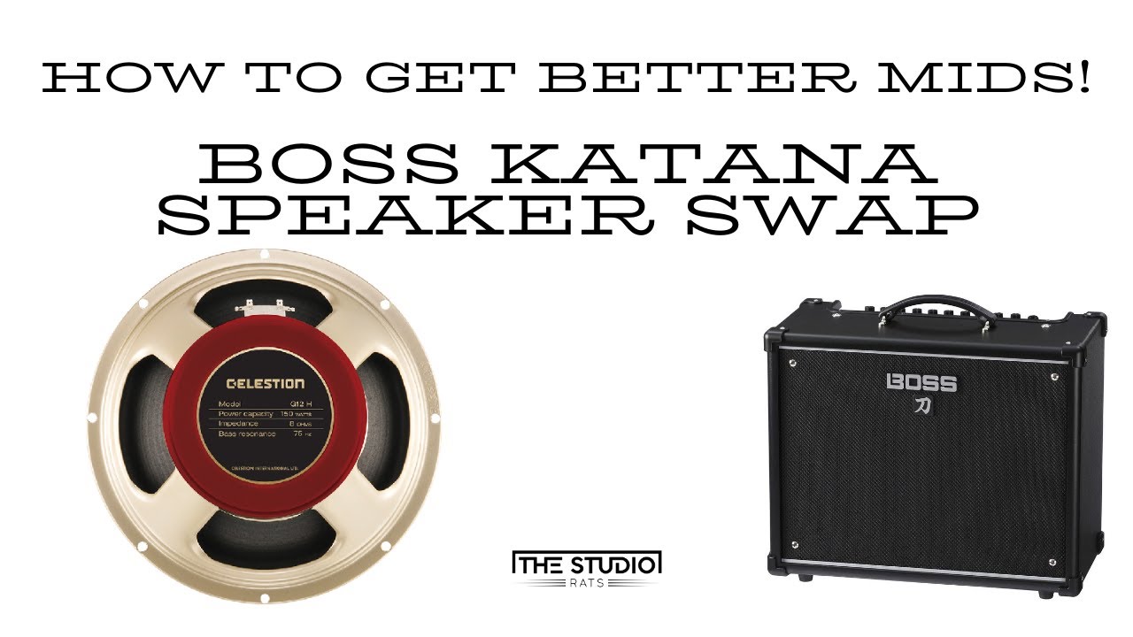Boss Katana Speaker Swap - Can We Get Better Midrange?