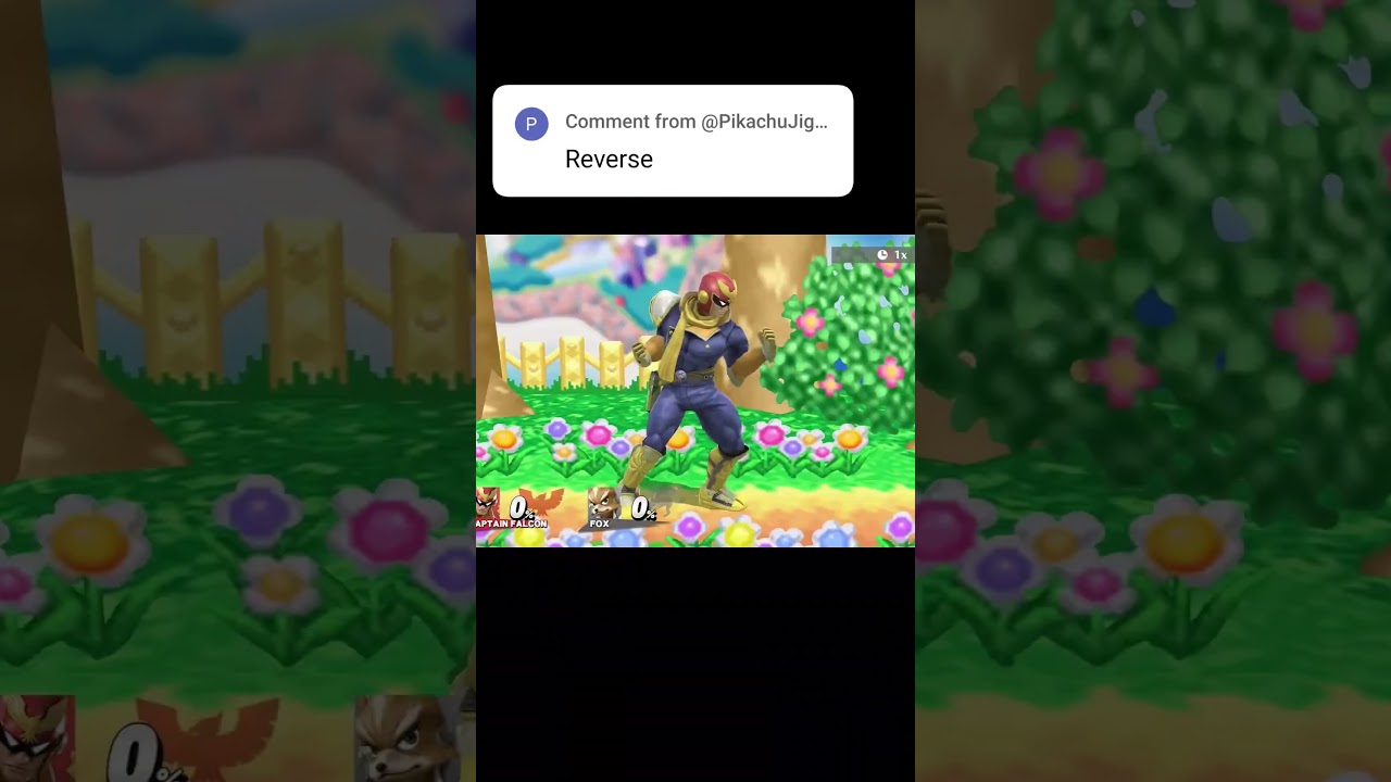 Reverse Falcon Punch | Super Smash Bros.