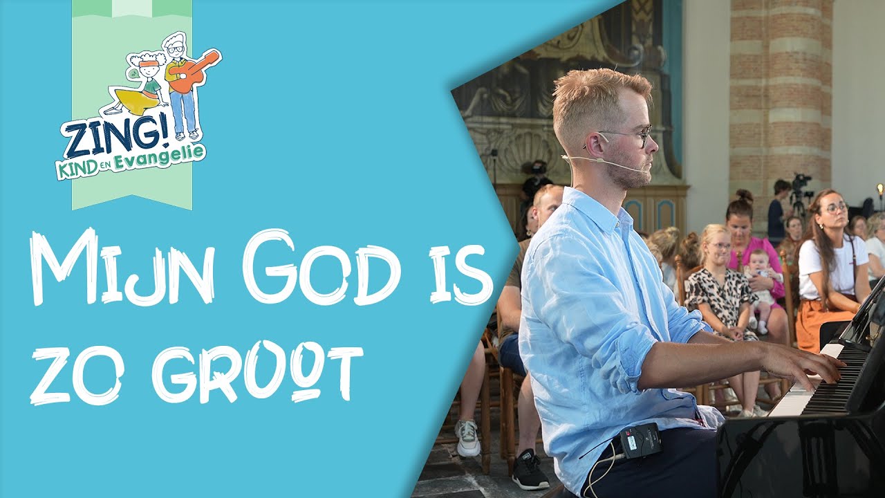 Mijn God is zo groot, zo sterk en zo machtig | Muziek Kind en Evangelie