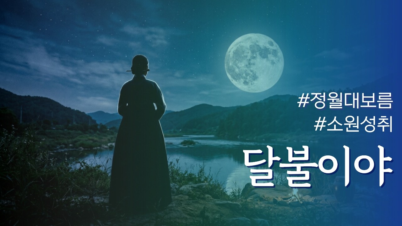 달불이야 v2 | 보름달을 보며 근심을 태워버리세요