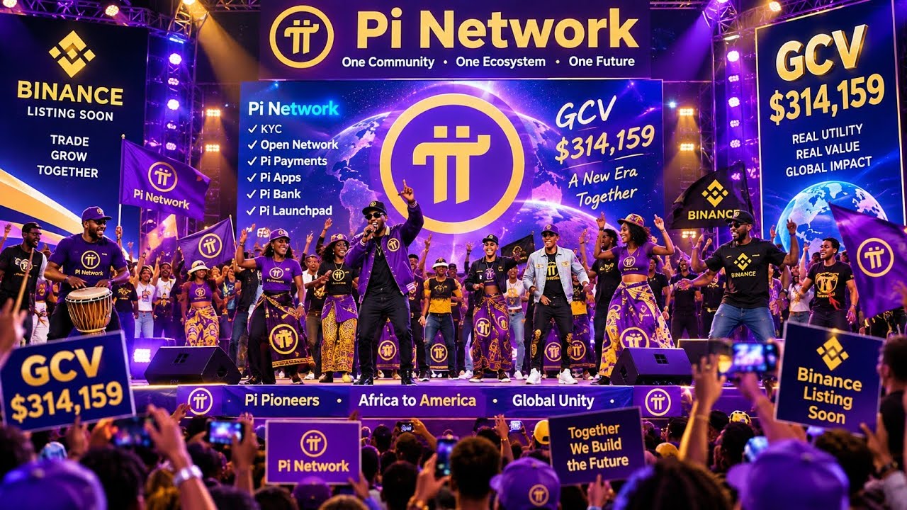 GCV $314,159 🔥 Pi Pioneers Global Celebration | Pi Network Music & Dance