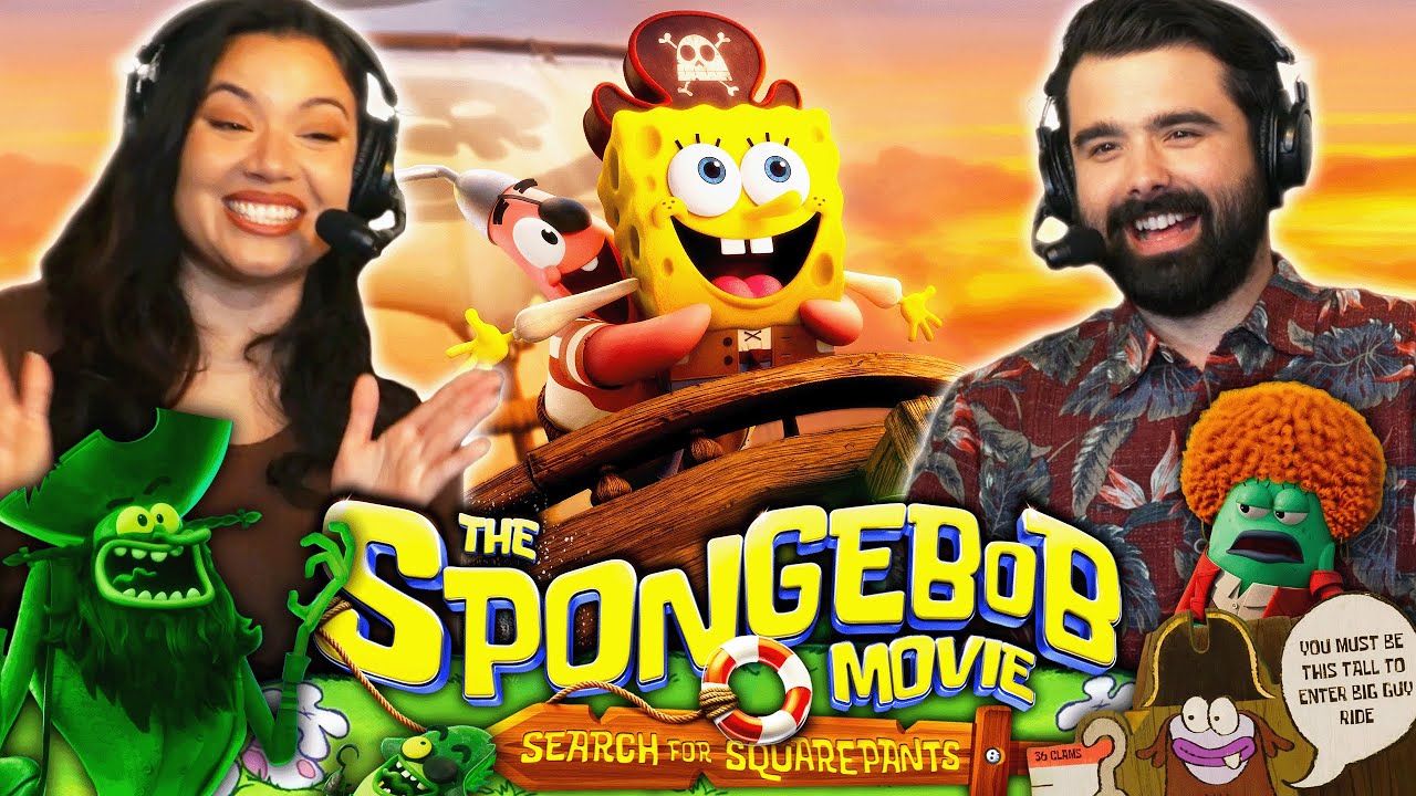 We Watched THE SPONGEBOB MOVIE: SEARCH FOR SQUAREPANTS For the FIRST TIME! BIG GUY PANTS OKAY