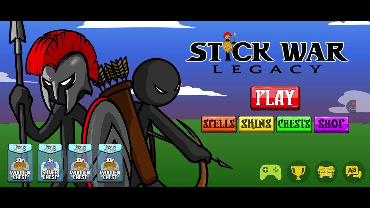 Playing stick war: legacy pt.1