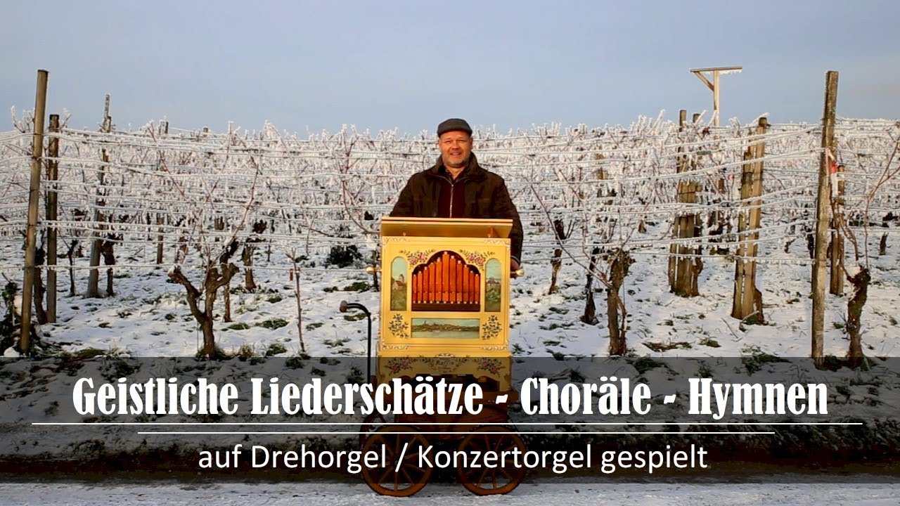Ein beliebtes schönes Adventslied / Weihnachtslied: Tochter Zion, freue dich - Drehorgel