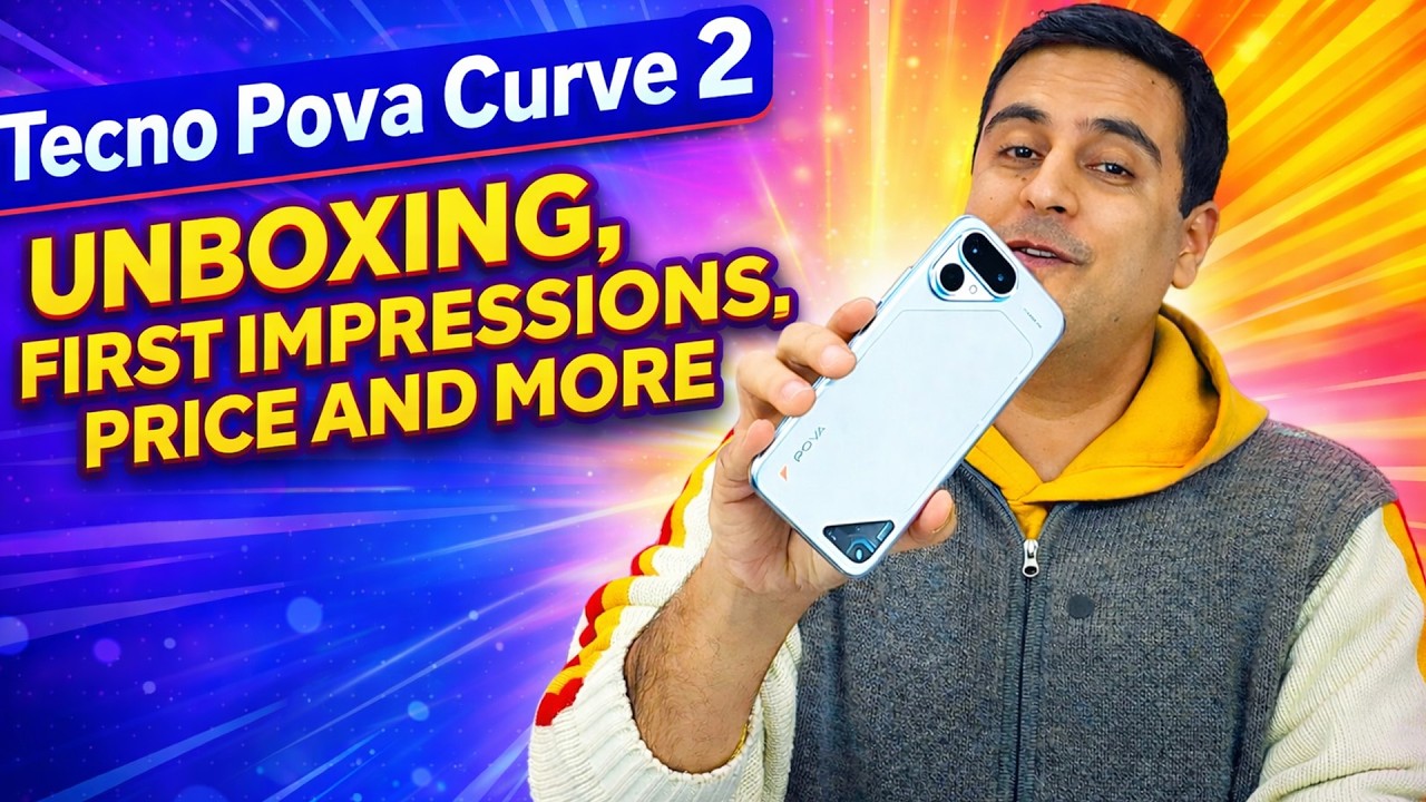 Tecno Pova Curve 2 Unboxing, Tech Specs, Price, Camera Test, and First Impressions.