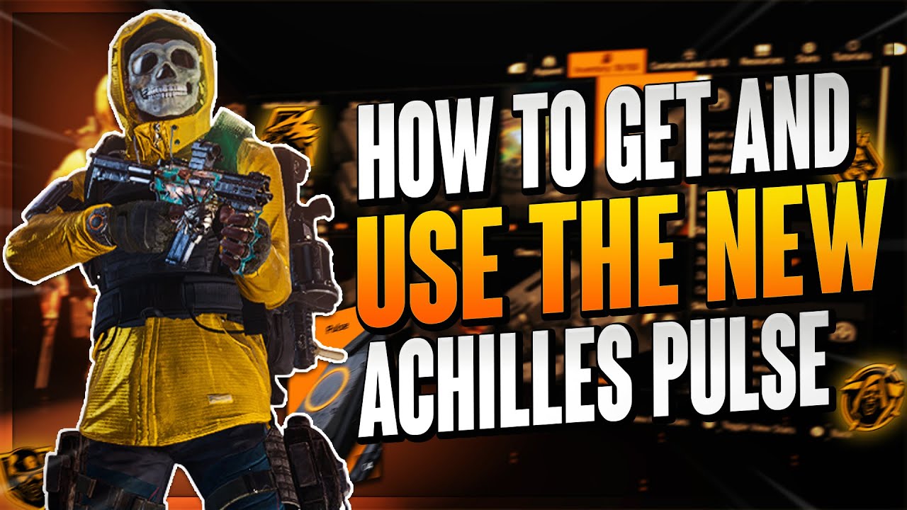 *NEW SKILL* How to get AND use the Achilles Pulse in The Division 2