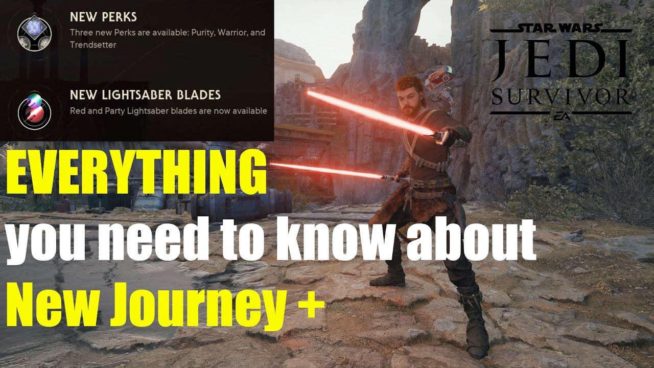 ВСЁ, что вам НУЖНО знать о New Game Plus (New Journey +) | Star Wars Jedi Survivor