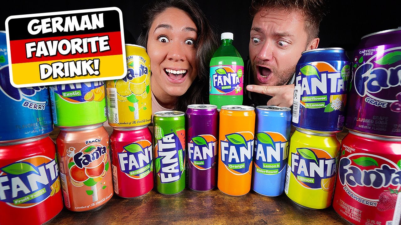 We try EVERY Fanta Flavor in GERMANY!