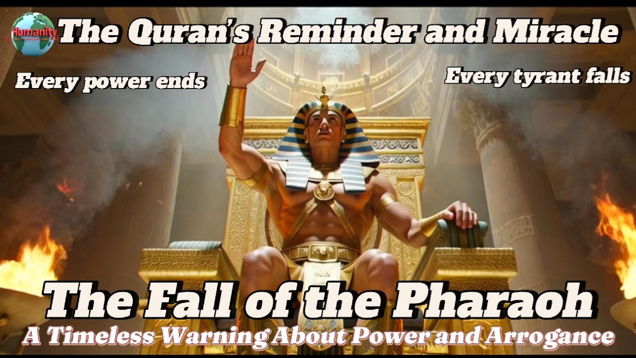 The Fall of Pharaoh | A Powerful Quran Story About Arrogance and Justice | A Lesson from the Quran