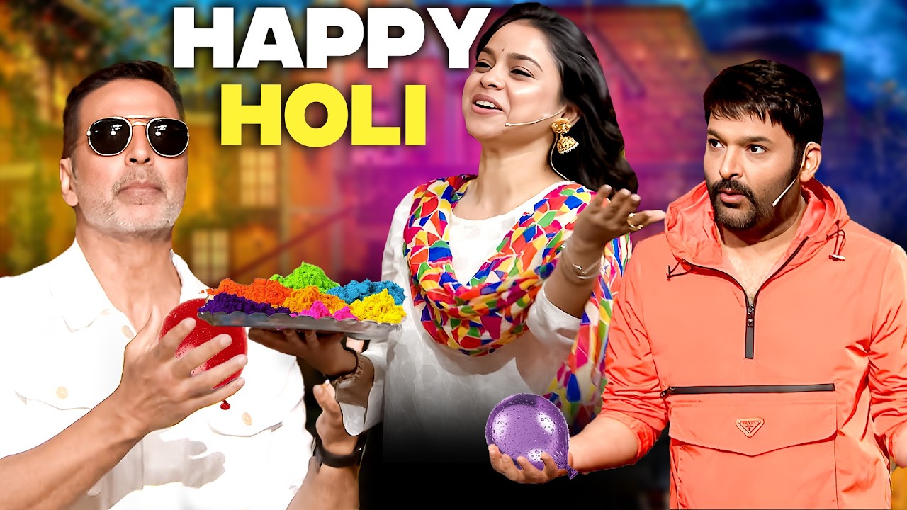 Holi Special Episode With Akshay Kumar & Kriti Sanon | Kapil Sharma Show | Comedy