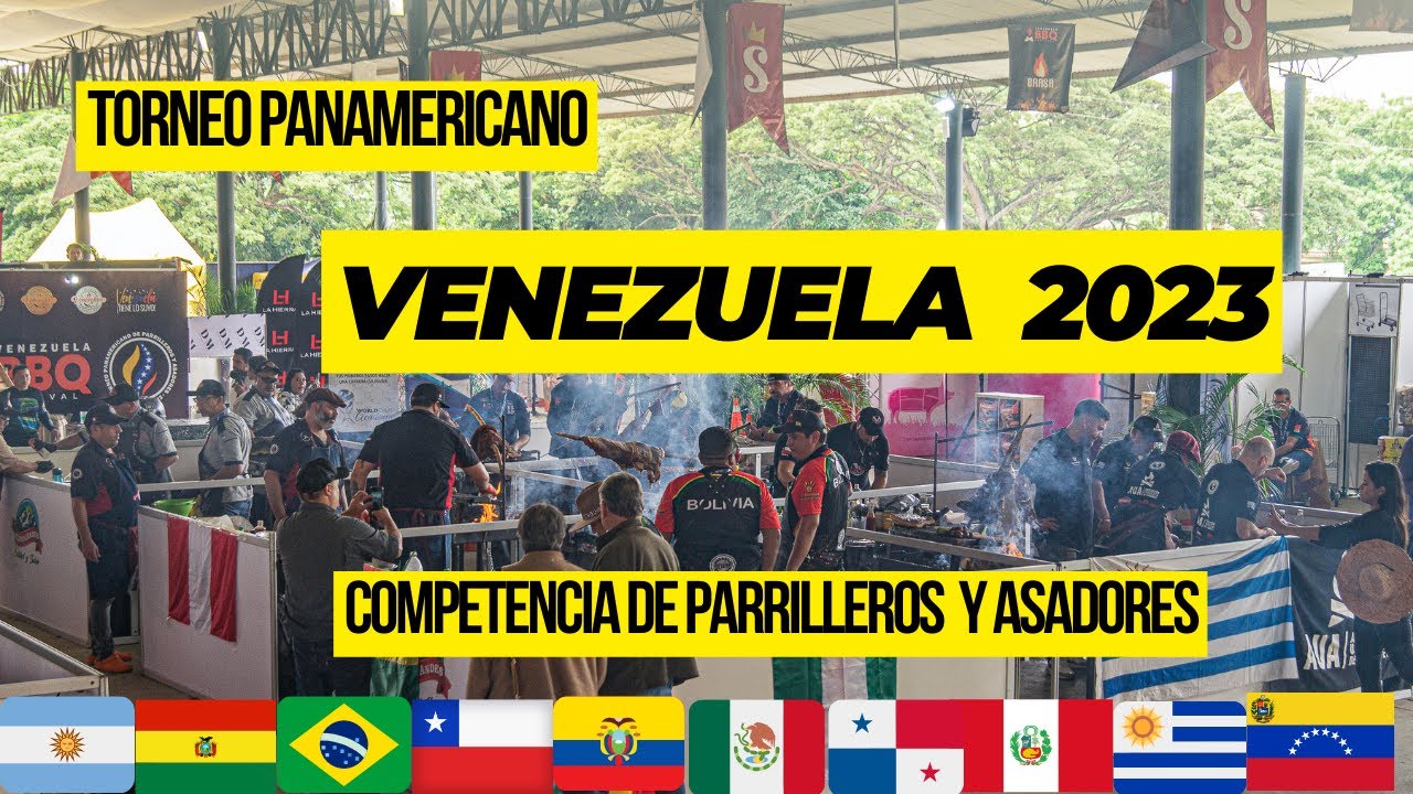 DOCUMENTAL:  Competencia de PARRILLEROS y ASADORES Venezuela 2023