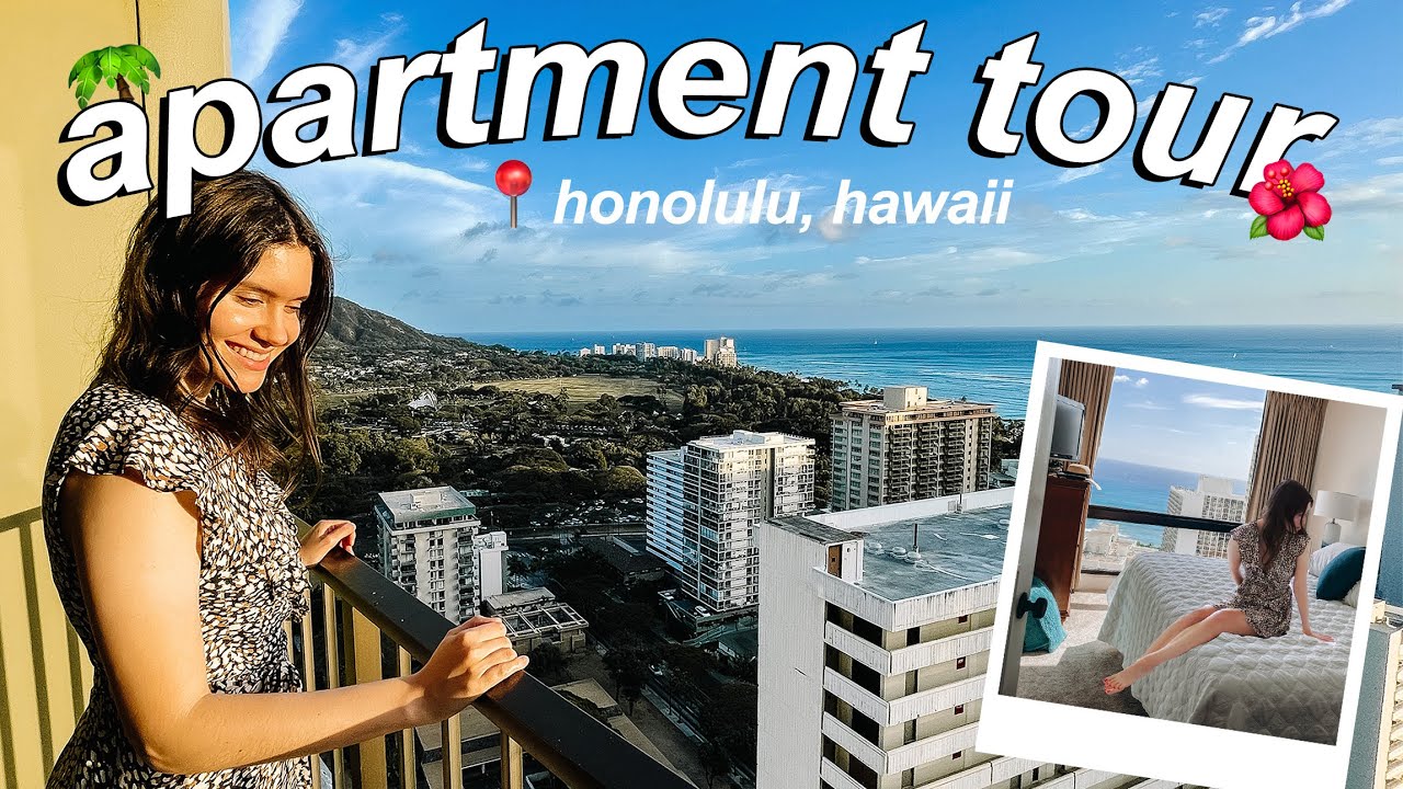 HAWAII APARTMENT TOUR 🏡 | Waikiki Honolulu 🌺