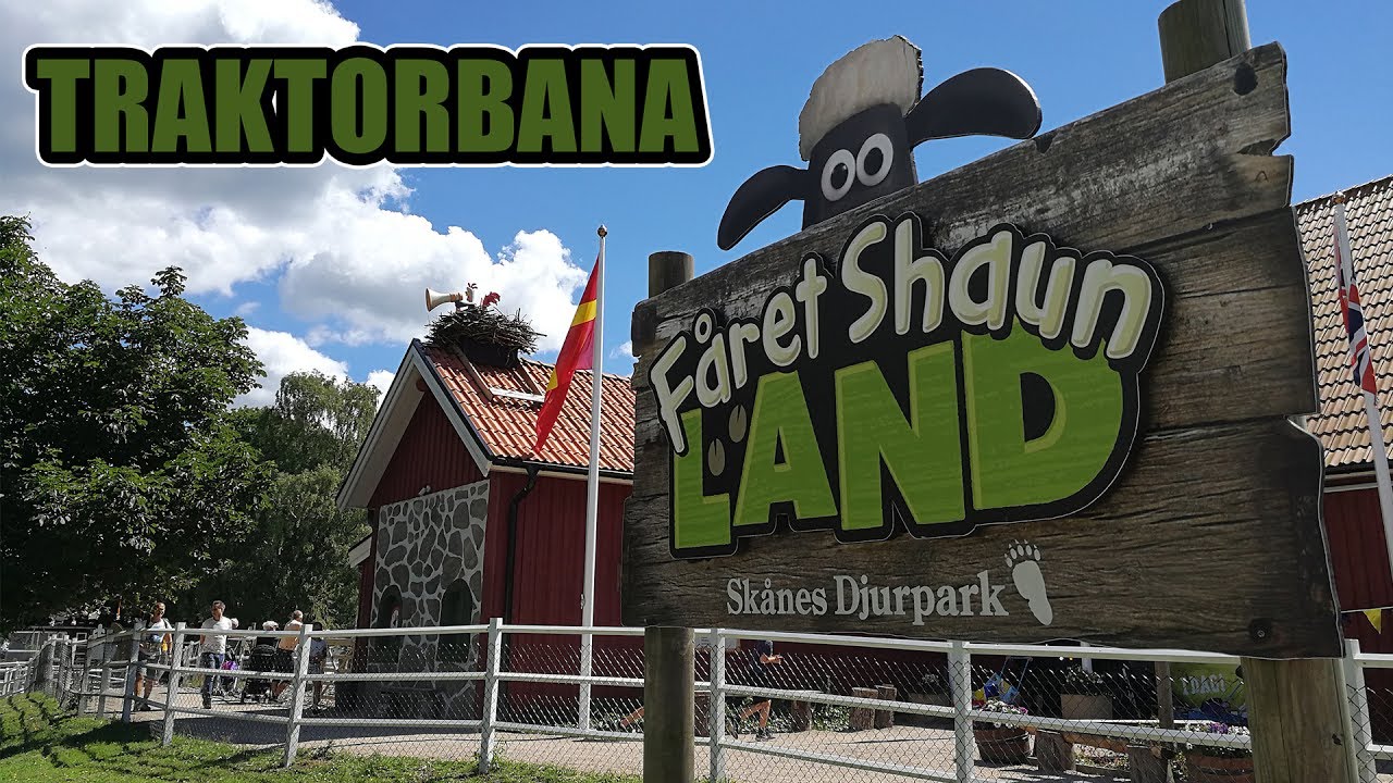 Traktorbana - Fåret Shaun Land - Skånes Djurpark