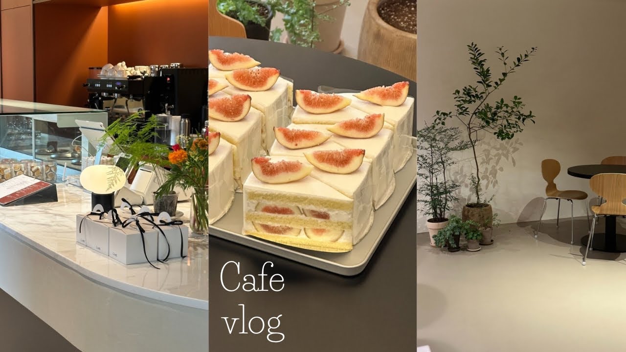 [cafe vlog]#30 오픈하자마자 대박난 신도림역 디저트 카페 | 역시 경력직은 다르네😆 | 카페 콘피 | Confi. |