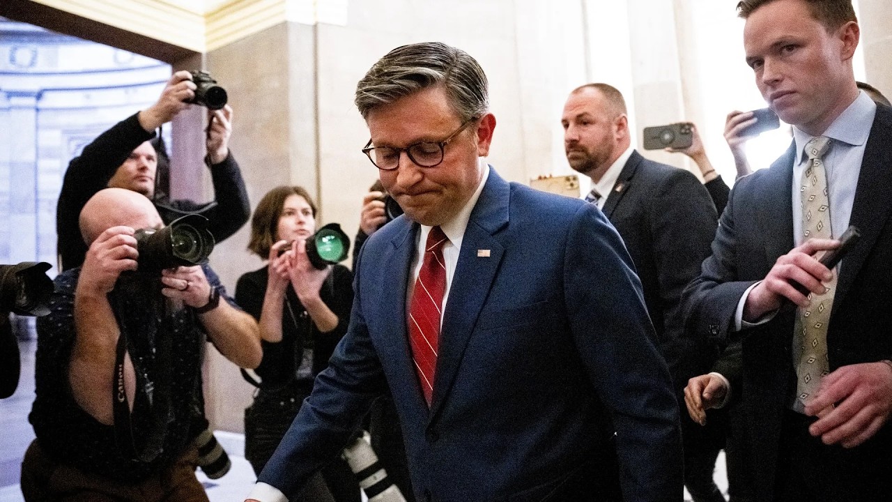 OMG: Mike Johnson pulls DISGUSTING Epstein stunt | Another Day