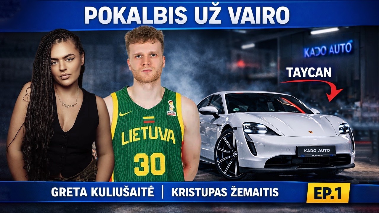 Kristupas Žemaitis, Greta Kuliušaitė apie AUTO, gyvenimą ir sportą | Pokalbis Už Vairo #1 #KADOAUTO