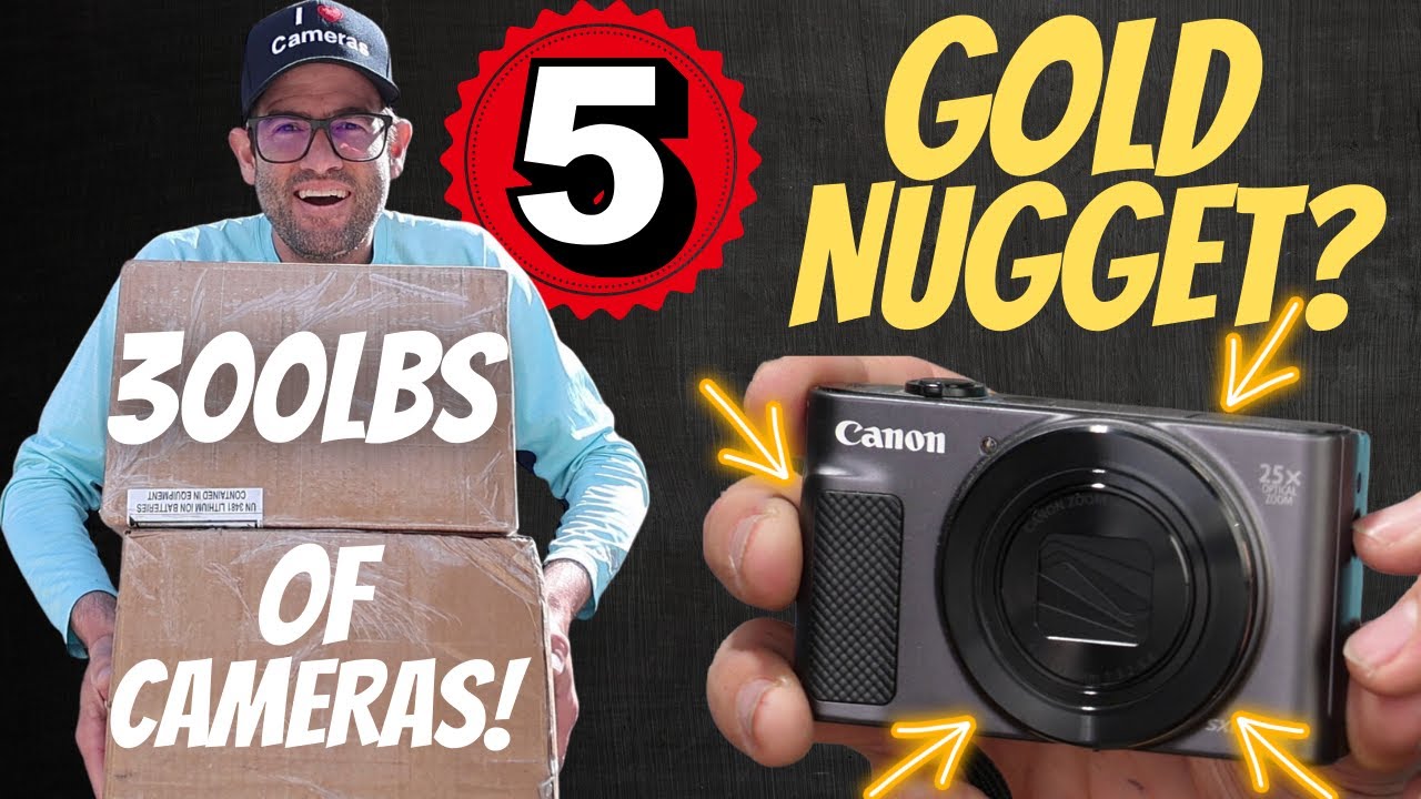Gold Nugget Find? Camera Lot Unboxing - Box 8 & 9!