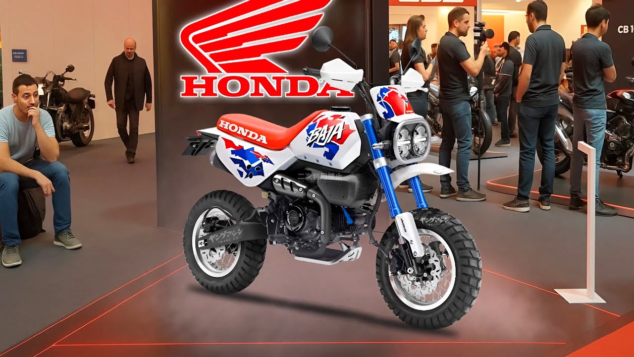 2026 NEW HONDA MONKEY BAJA 125 REVEALED!!