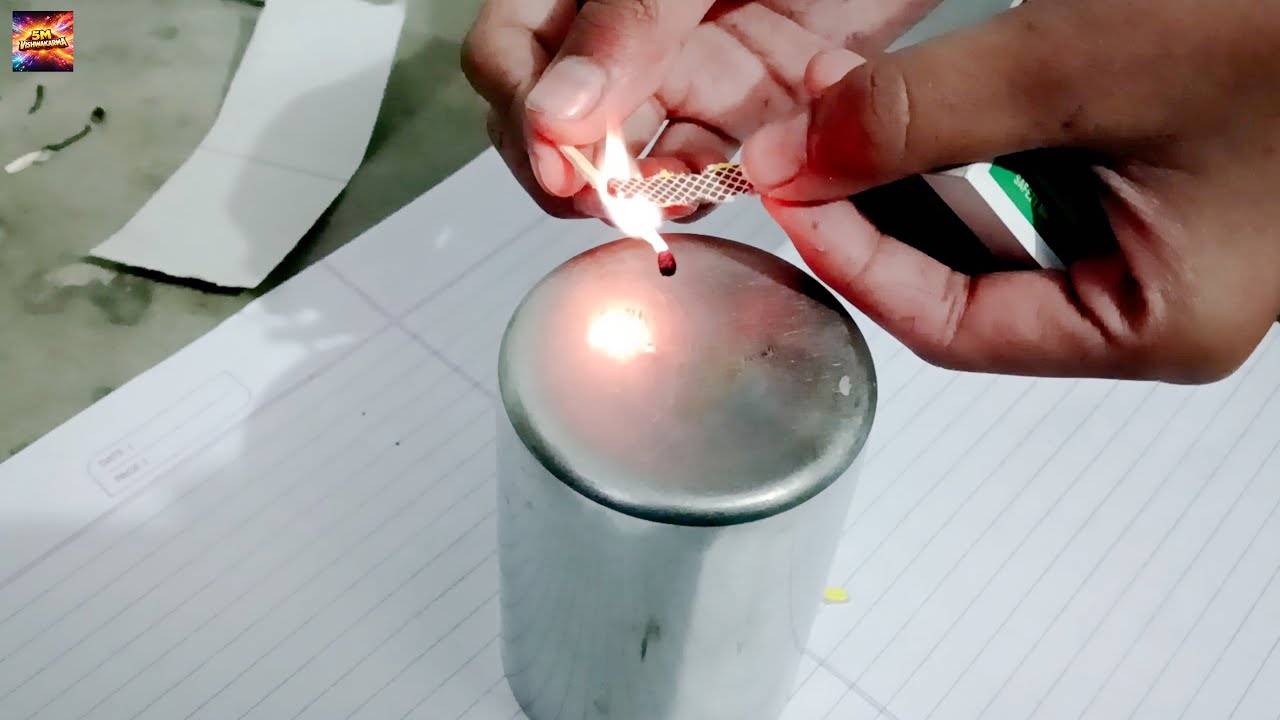 amazing smock science experiment 🍃🌋