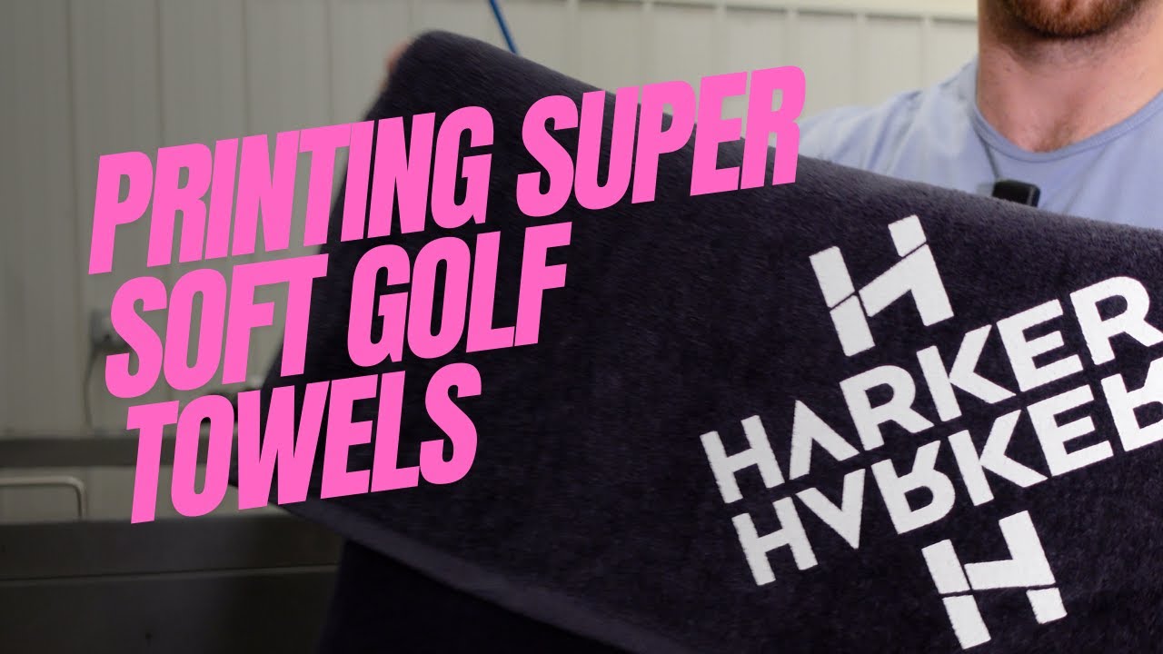 Screen Printing Super Soft Towels #texsource #printlife