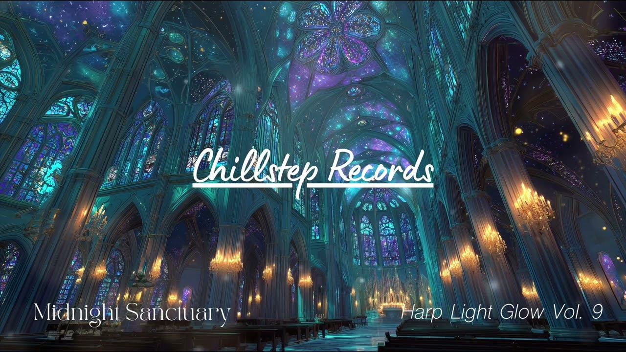 Midnight Sanctuary Piano Sleep Music 2026 ▷ Harp Light Glow Deep Rest | 2 Hours