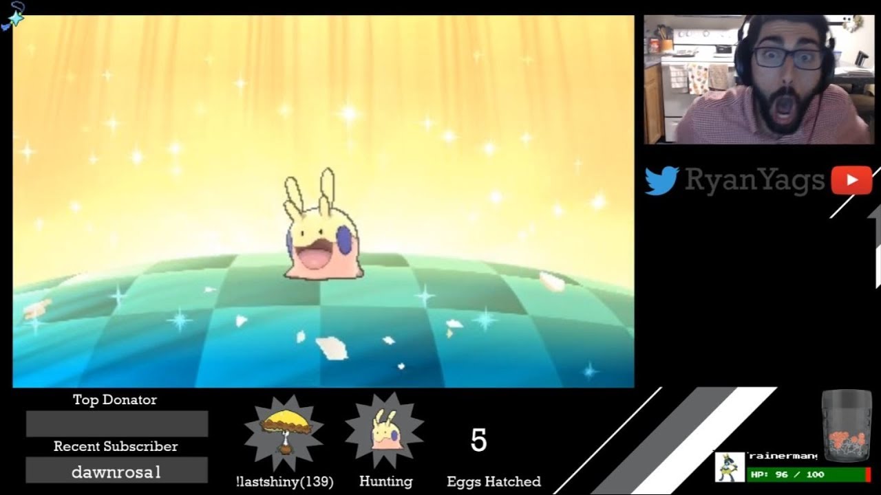 Shiny Goomy via Masuda in Pokemon Sun and Moon