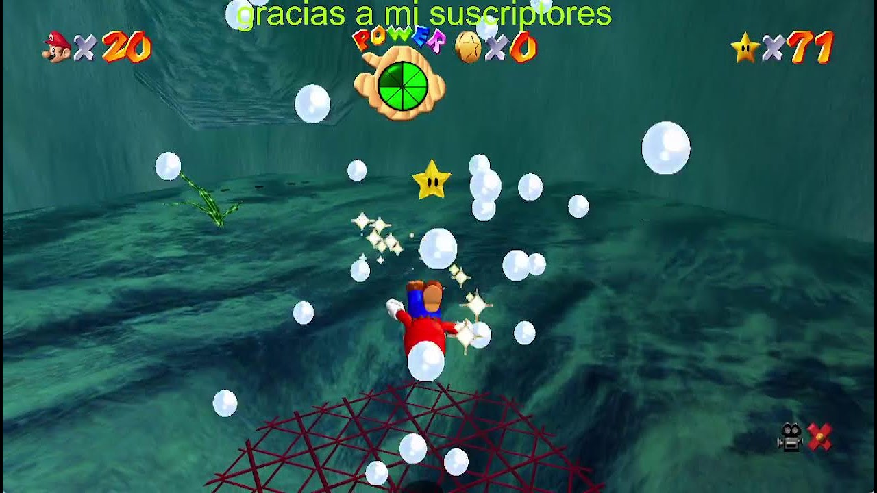 especial 20.100 suscriptores super mario 64