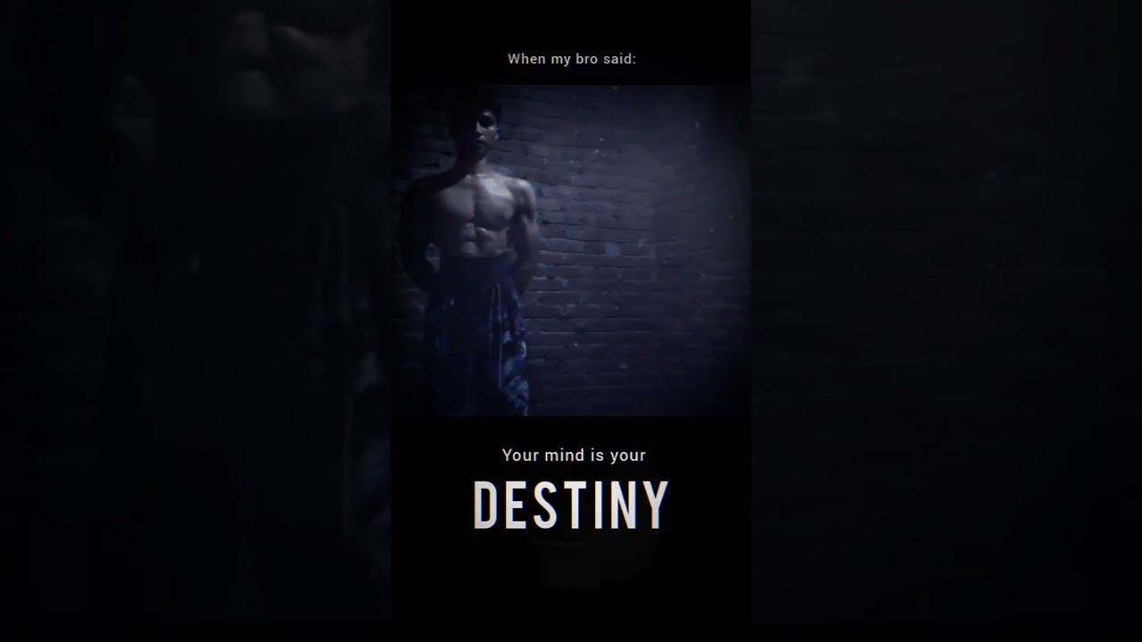 Your dreams shape your destiny                          