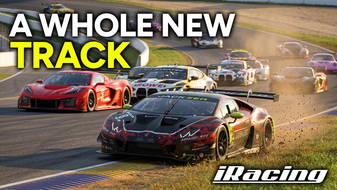 ПОЛНОСТЬЮ ОБНОВЛЕННАЯ Road Atlanta в iRacing &mdash; GT3