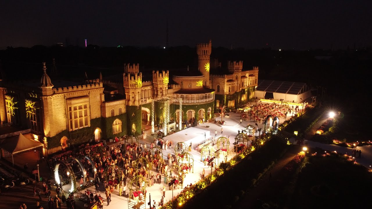 Grand Wedding at The Bangalore Palace, Palace Grounds